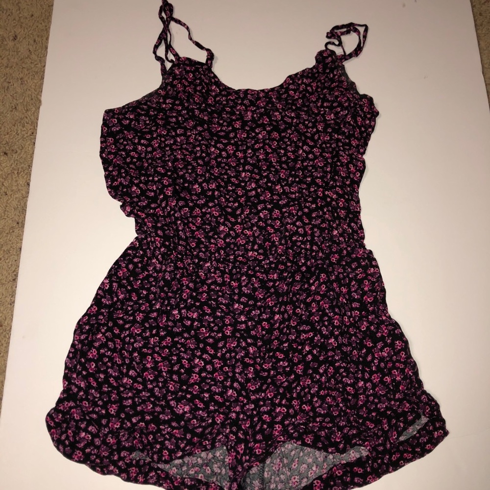 Flower Romper with POCKETS
